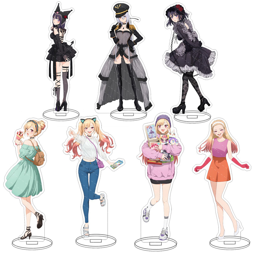 Anime Merchandise Toys - 16 センチメートルアニメアクリルスタンド私のドレスアップダーリン北川マリン伊豆佐久奈伊豆真珠コスフィギュア装飾品絶妙なギフト