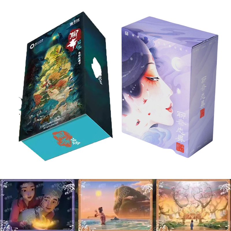 Anime Merchandise In Chinese - カードファン ランルオ寺院映画カード 本物のアニメグッズ 著歌の絵入り皮膚の悪魔 中国アニメコレクタブルカード