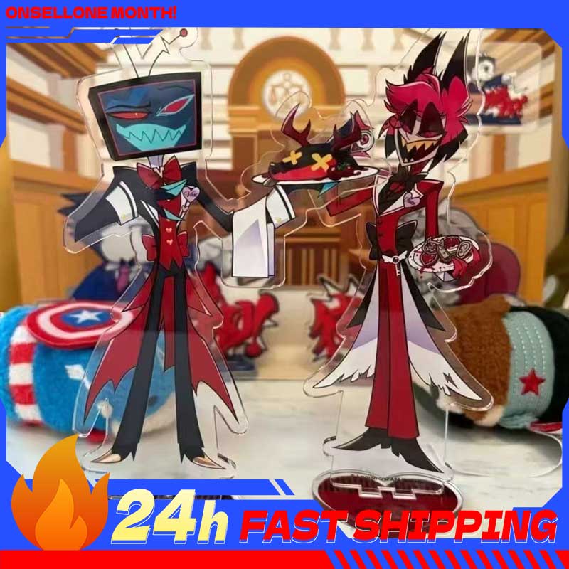 Anime Merchandise Toys - 2個入り ハズビンホテル アニメ周辺グッズ アラストール ウェイターフィギュア アクリルスタンド