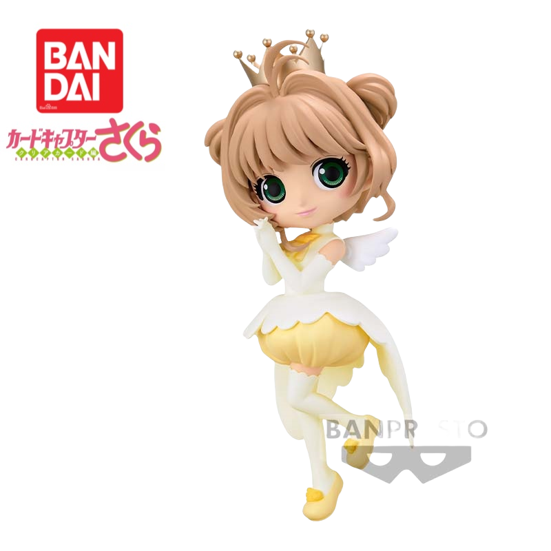 Anime Merchandise Brands - 在庫ありオリジナルバンダイバンプレスト Qposket カードキャプターさくら木之本さくら置物アニメ商品アクションフィギュア真新しい