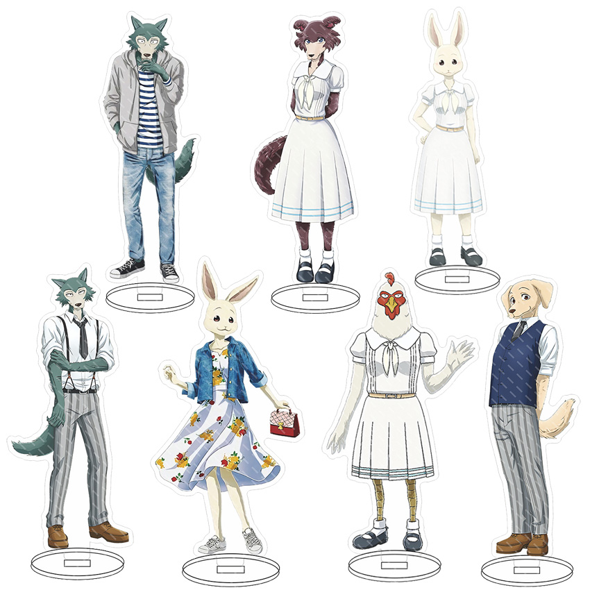 Anime Merchandise Toys - 16 センチメートルアニメ BEASTARS レゴシ ルイ ジュノ