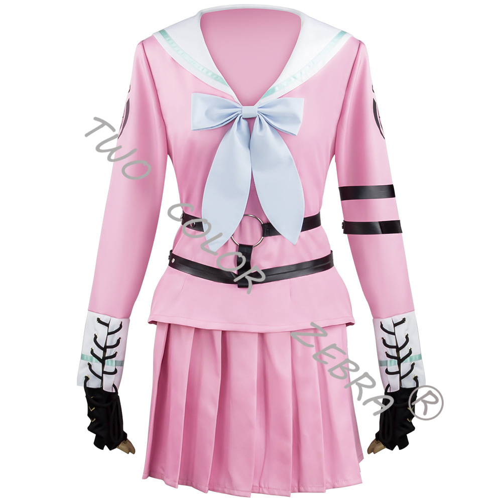 アニメダンガンロンパ V3 美羽入間コスプレ JK 衣装ウィ - Cosplay Wig Colored のレビューと価格
