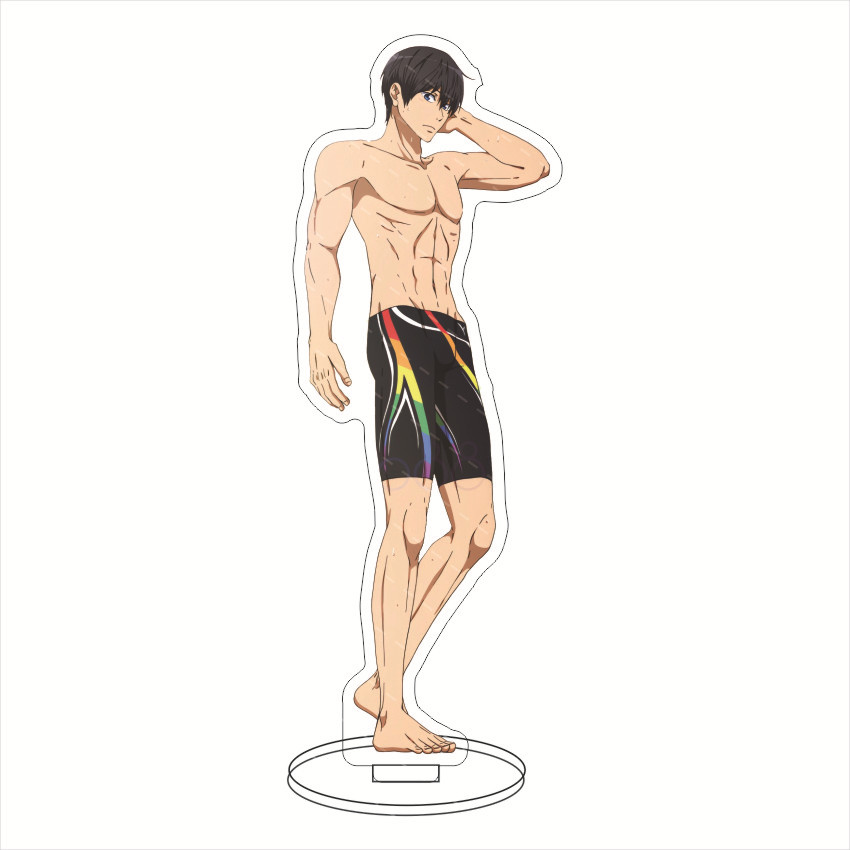 16CMアニメアクリルフィギュア無料！ 七瀬はるか 松岡凛  - Anime Merchandise Toys のレビューと価格