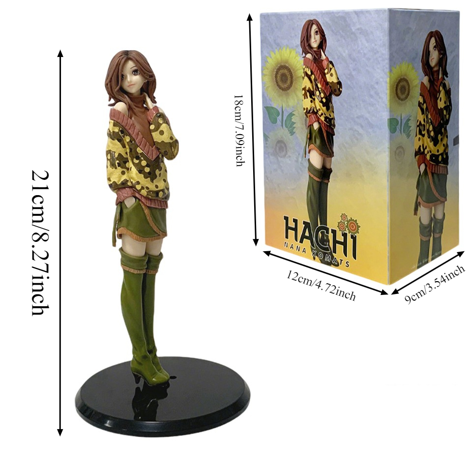 ナナコマツナナアニメアクションフィギュアモデル像デスクトップ - Nana Anime Merchandise のレビューと価格