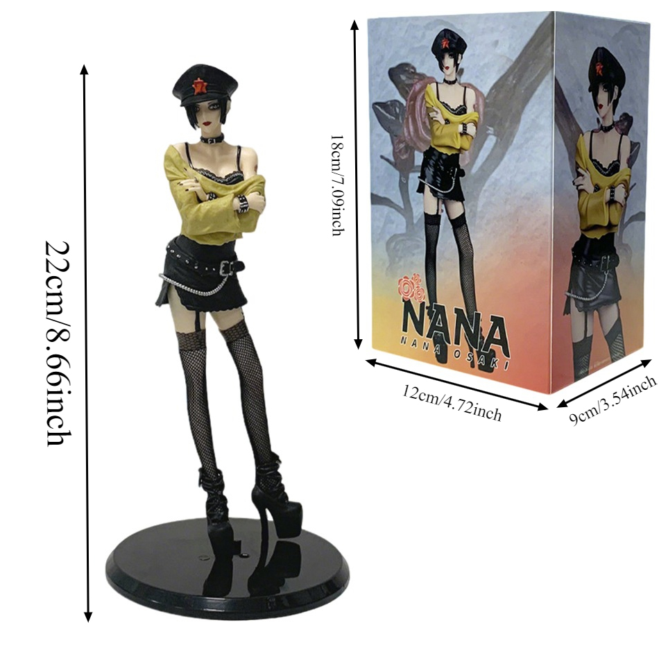 ナナコマツナナアニメアクションフィギュアモデル像デスクトップ - Nana Anime Merchandise のレビューと価格