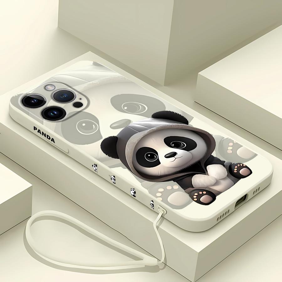 ソフトシリコン電話ケース,iPhone 11,13,16 p - Lanyard Anime Logo のレビューと価格