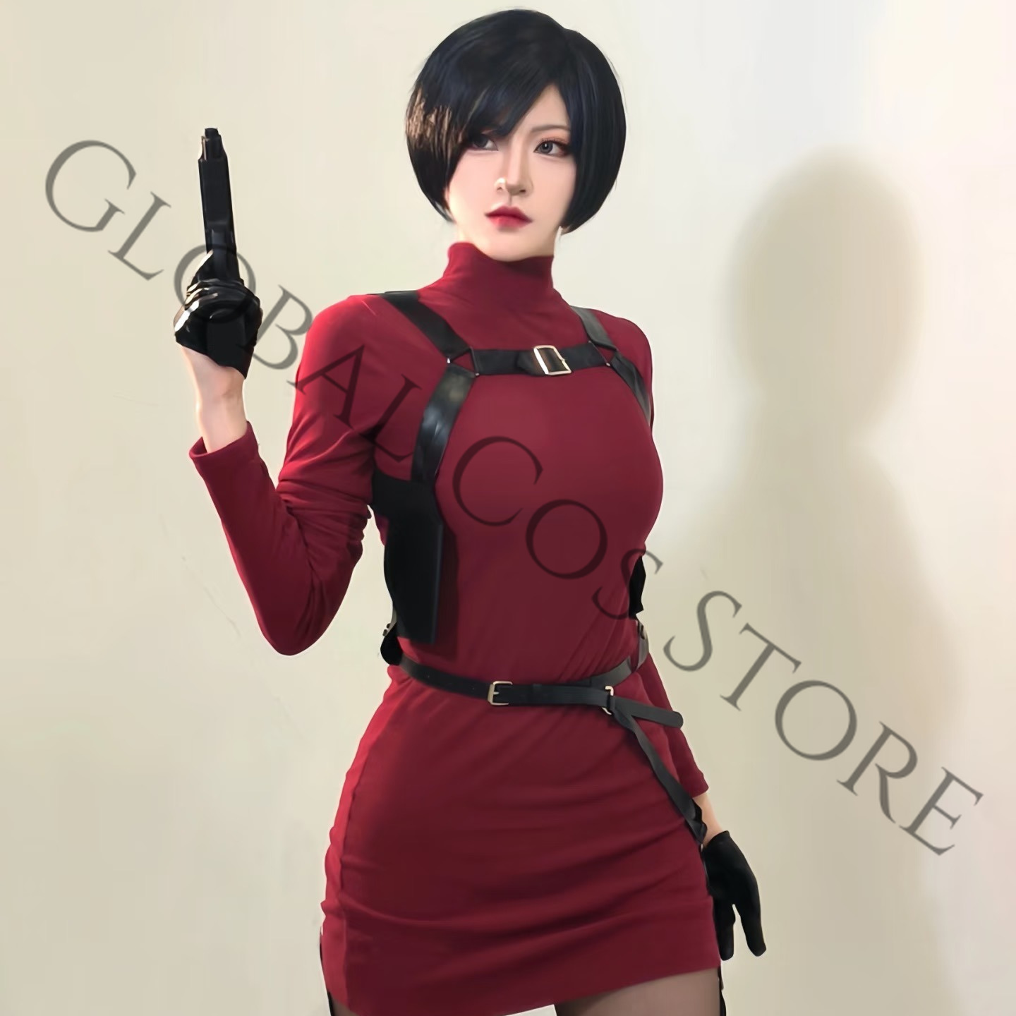 映画「バイオハザード4 リメイク」コスプレ エイダ・ウォン  - Cosplay Wig Colored のレビューと価格