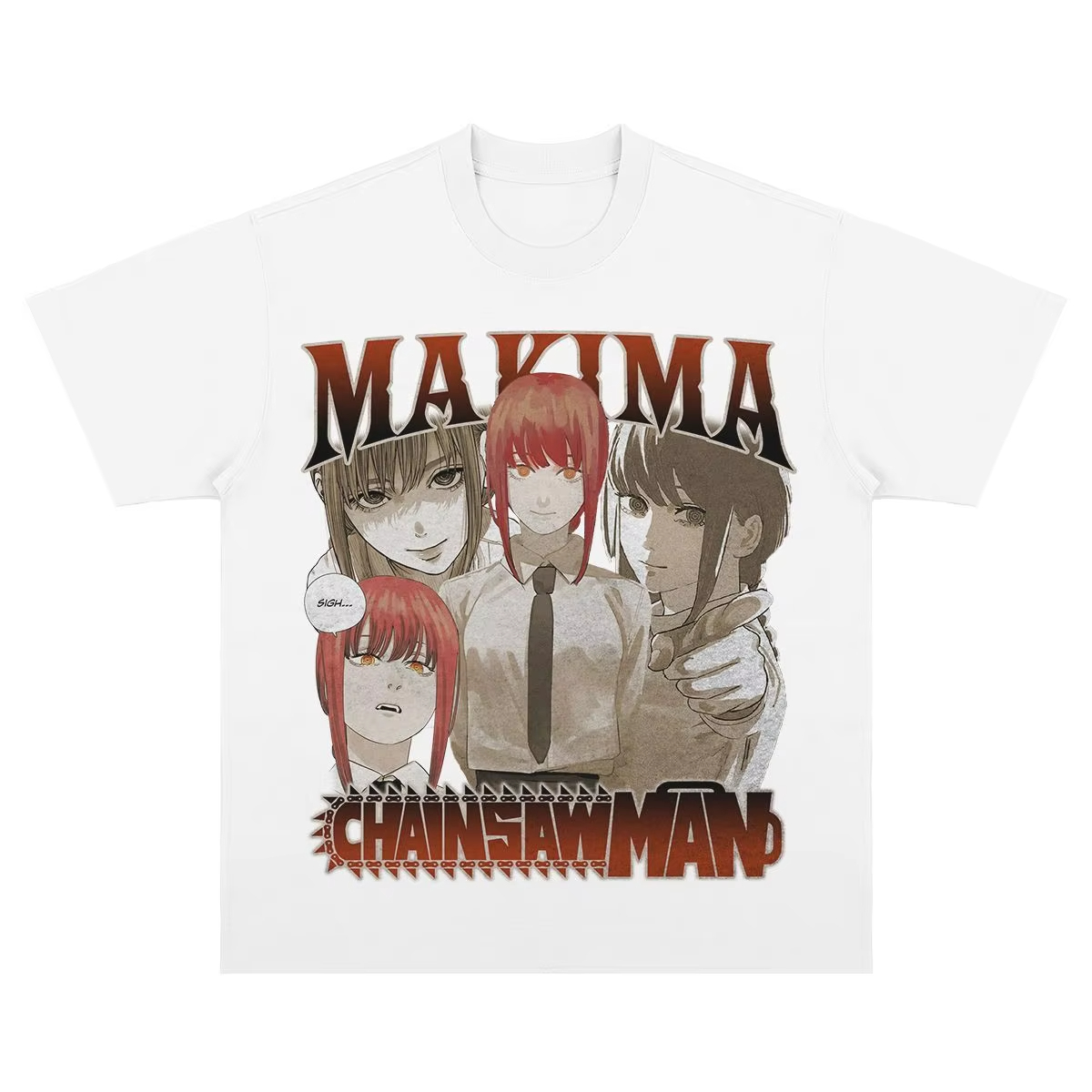 2025年 日本風コラボ チェンソーマン グッズ デンジ プ - Anime Merchandise Shirt のレビューと価格