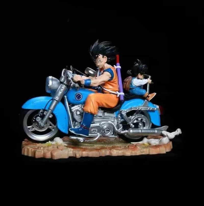 ドラゴンボール超サイヤ人 Gk フィギュア悟空悟飯オートバイ - Anime Merchandise Box のレビューと価格