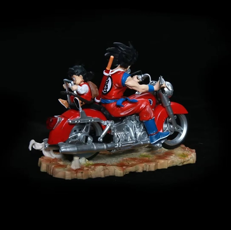 ドラゴンボール超サイヤ人 Gk フィギュア悟空悟飯オートバイ - Anime Merchandise Box のレビューと価格