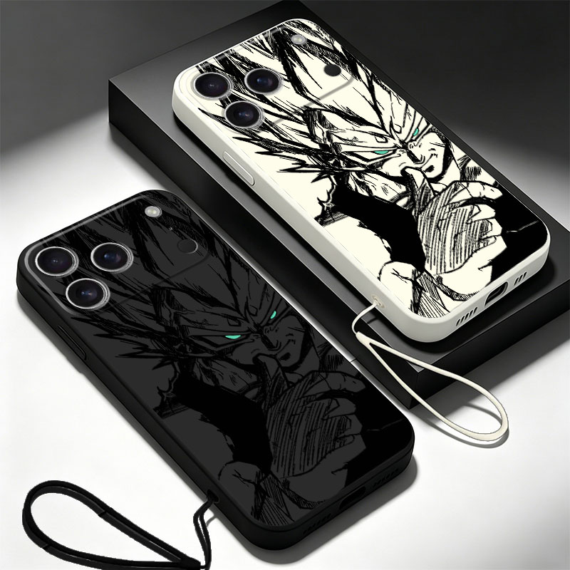 スーパーベジータ ドラゴンボール スマホケース/カバー Ap - Lanyard Anime Logo のレビューと価格