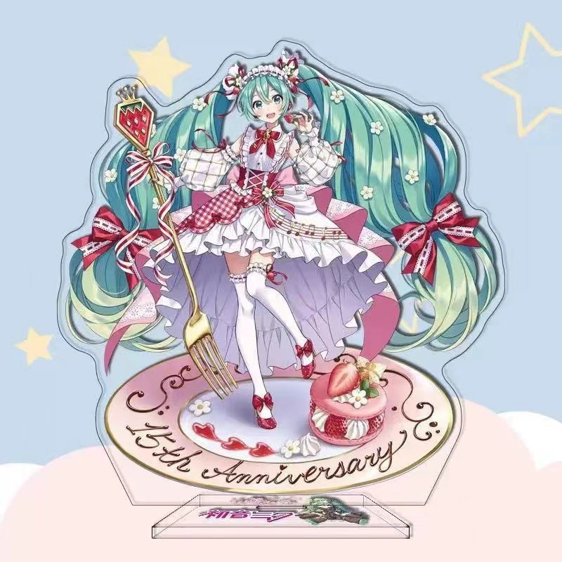 初音ミク アニメキャラクター アクリルスタンド バーチャルシ - Anime Merchandise Toys のレビューと価格