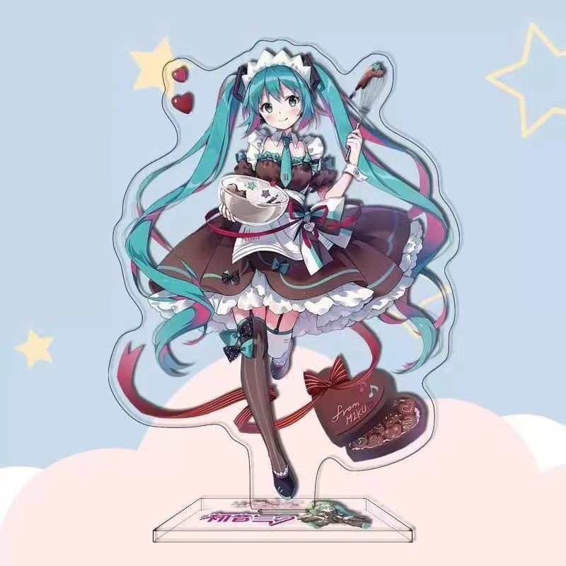初音ミク アニメキャラクター アクリルスタンド バーチャルシ - Anime Merchandise Toys のレビューと価格