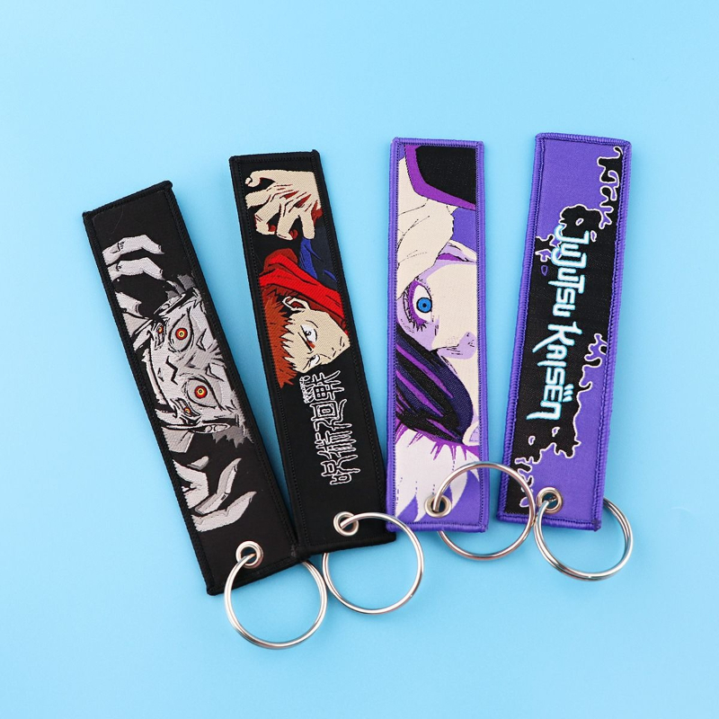 呪術廻戦 アニメグッズ 五条悟 編み込みキーホルダー ランヤ - Anime Merchandise Keychains のレビューと価格