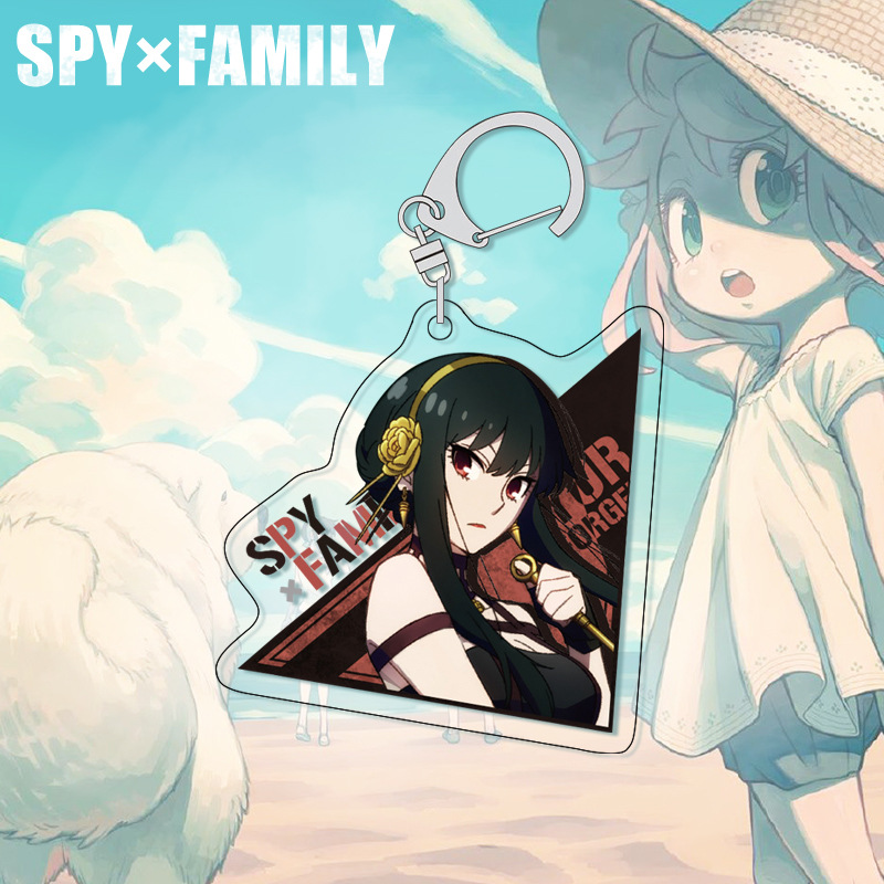 SPY×FAMILY アーニャ キーホルダー アクリルチャー - Anime Merchandise Keychains のレビューと価格