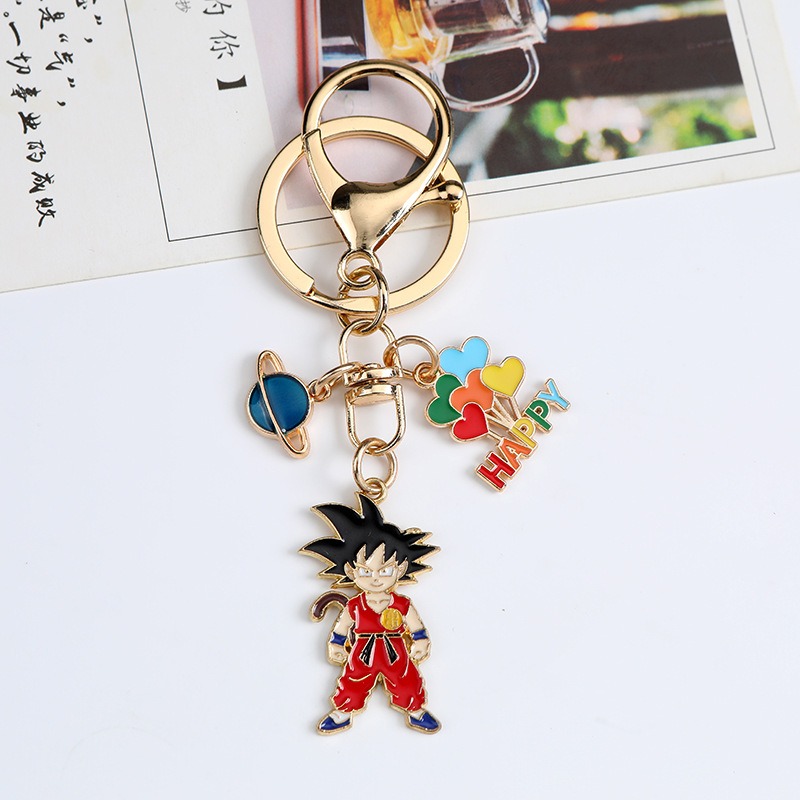 新作アニメドラゴンボールシリーズ　創意的なメタルキーホルダー - Anime Merchandise Keychains のレビューと価格