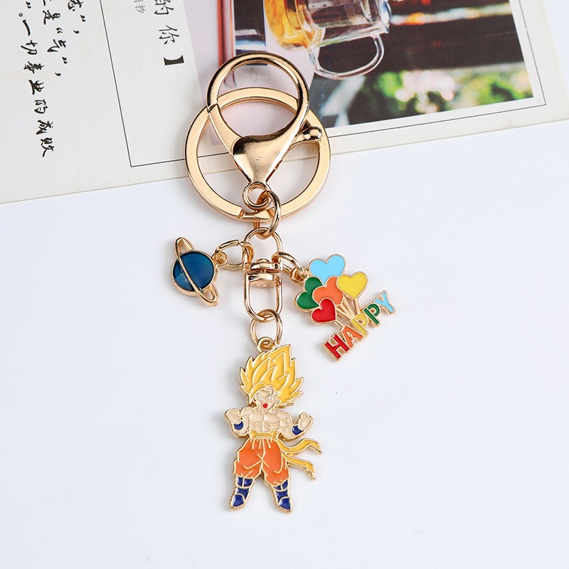 新作アニメドラゴンボールシリーズ　創意的なメタルキーホルダー - Anime Merchandise Keychains のレビューと価格
