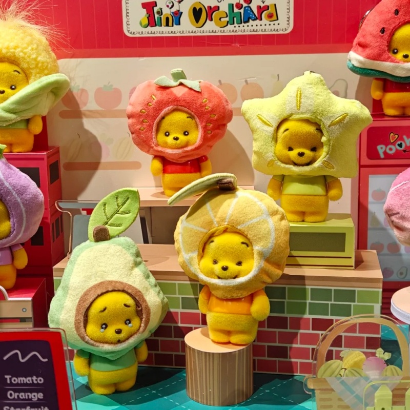 本物のくまのプーさん 小さな果樹園シリーズ ブラインドボック - Anime Merchandise Box のレビューと価格
