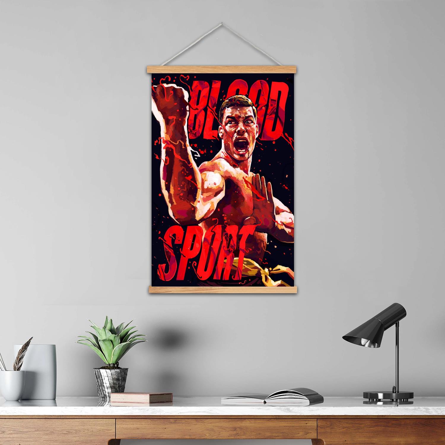 ブラッドスポーツ フレーム付き壁画 キャンバスアート ポスタ - Art Print Framed のレビューと価格
