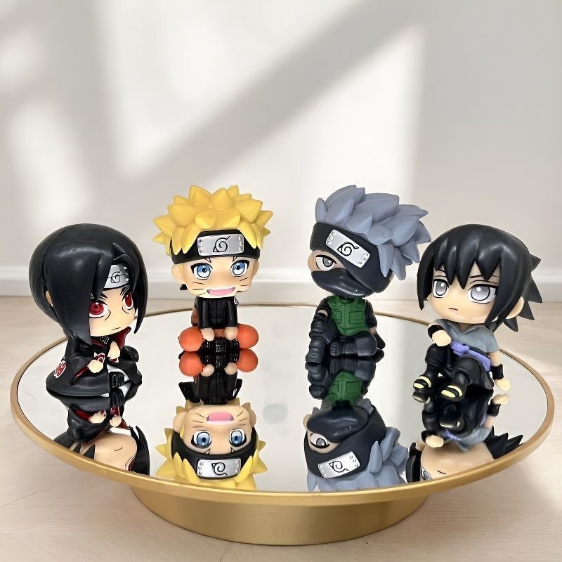 ナルト漫画かわいいフィギュアモデルカワイイ2Dちび人形車飾り - Anime Merchandise In Japan のレビューと価格