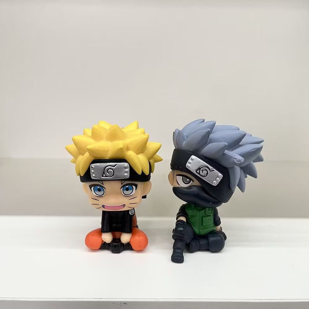 ナルト漫画かわいいフィギュアモデルカワイイ2Dちび人形車飾り - Anime Merchandise In Japan のレビューと価格