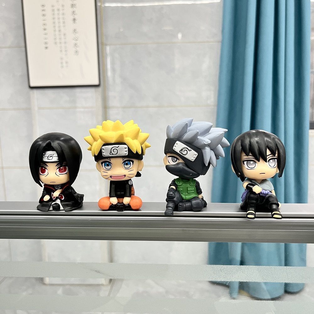 ナルト漫画かわいいフィギュアモデルカワイイ2Dちび人形車飾り - Anime Merchandise In Japan のレビューと価格