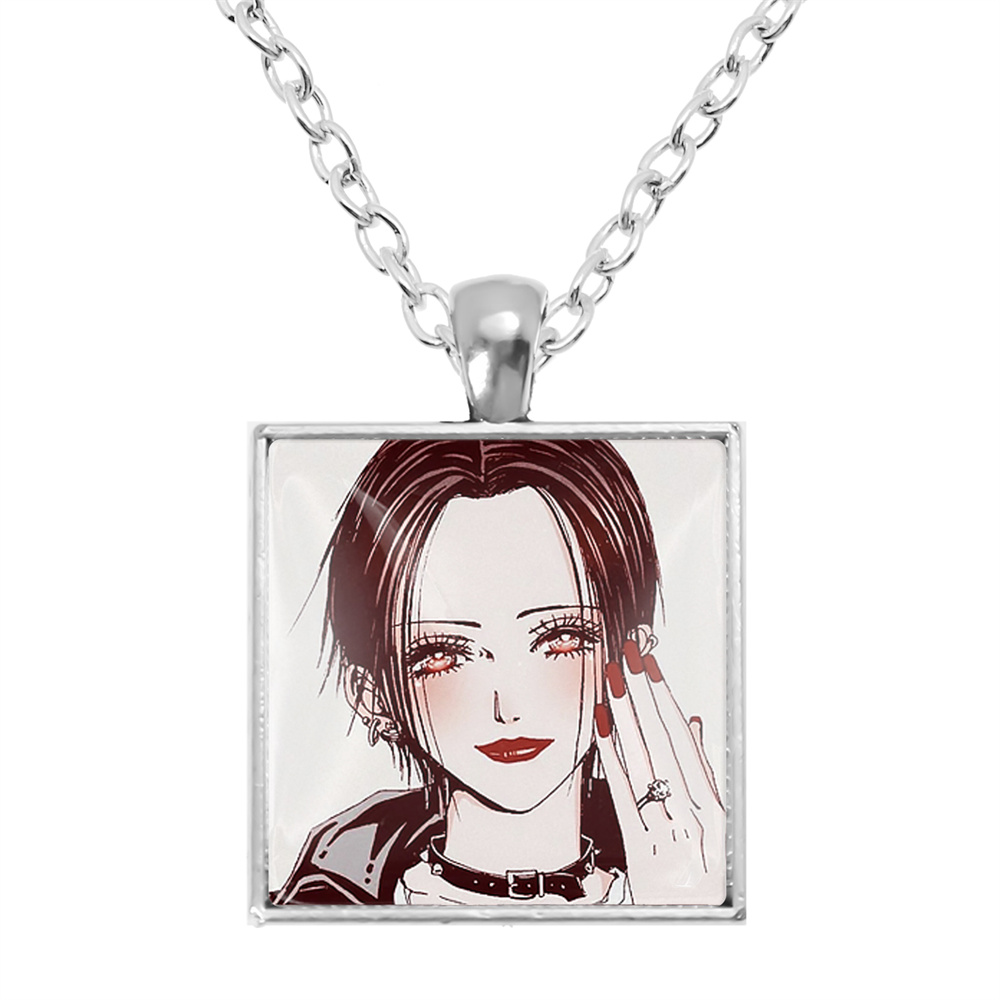 日本アニメファッションナナマンガ大崎ガラススクエアネックレス - Nana Anime Merchandise のレビューと価格