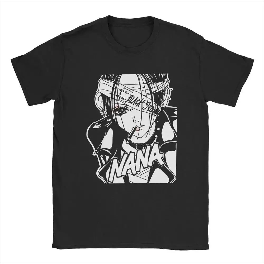 女性用原宿ストリートウェア,カジュアルTシャツ,和服,ファッ - Nana Anime Merchandise のレビューと価格