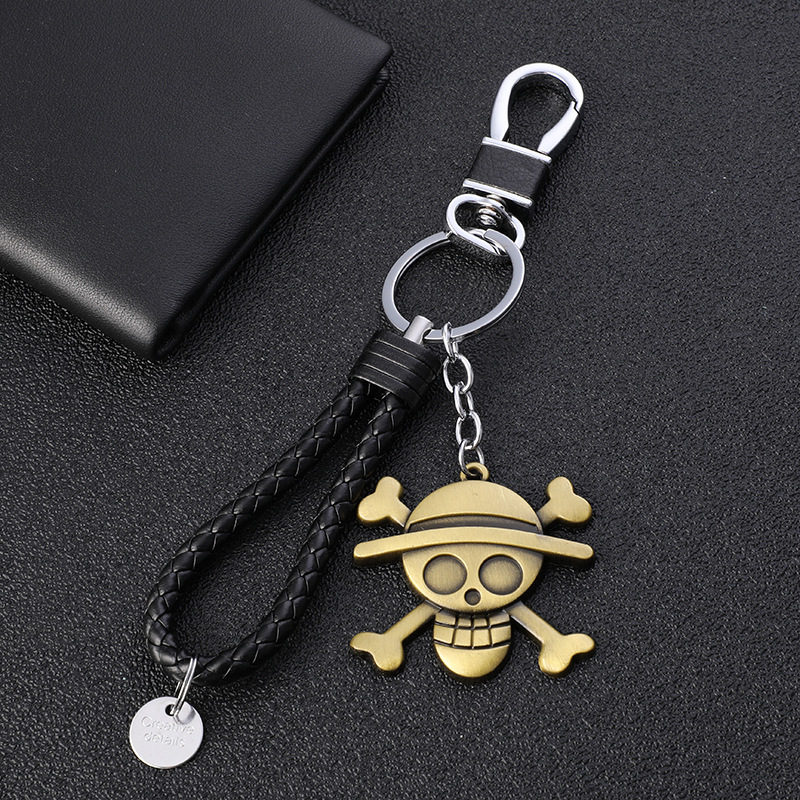 ワンピース　麦わら帽子メタルキーホルダー　ルフィフィギュア　 - Anime Merchandise In Japan のレビューと価格