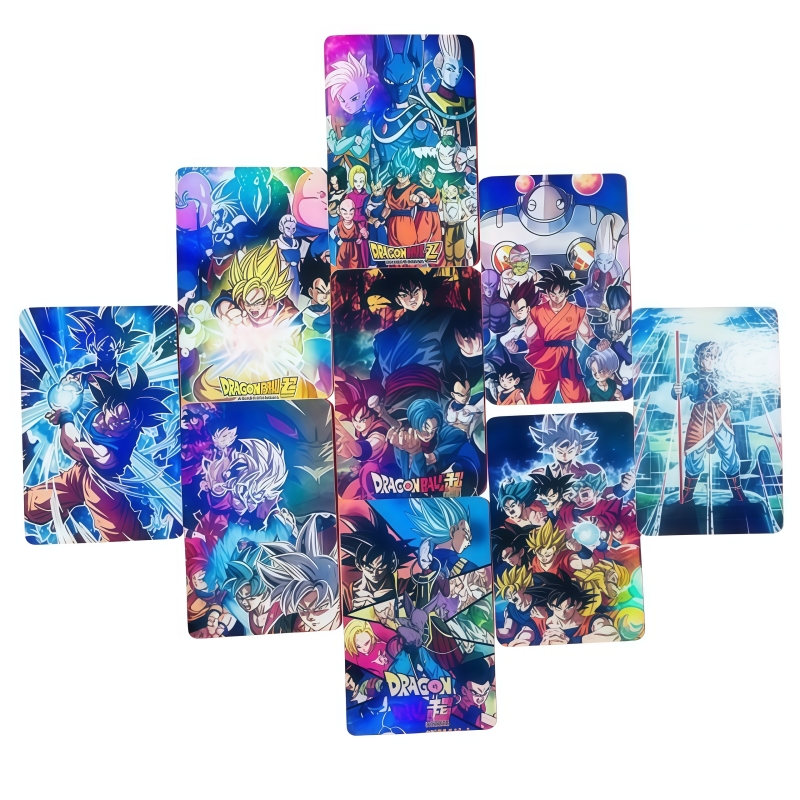 50枚入り ドラゴンボール ホログラフィックカード 漫画アニ - Anime Merchandise Box のレビューと価格